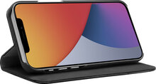 LAUT Prestige Folio iPhone 12 Pro Max hoesje Zwart
