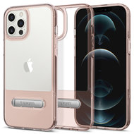 Spigen Slim Armor Essential S iPhone 12 Pro Max hoesje Rose