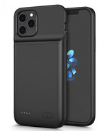 TechProtection Power 4800 mAh batterij iPhone 12 Pro Max hoesje Zwart