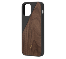 Native Union Clic Wooden iPhone 12 mini hoesje Zwart