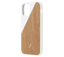 Native Union Clic Wooden iPhone 12 mini hoesje Wit