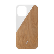 Native Union Clic Wooden iPhone 12 mini hoesje Wit