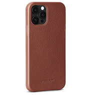 Woolnut Leather case iPhone 12 Pro / iPhone 12 hoesje Bruin