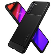 Spigen Rugged Armor Galaxy S21 Plus hoesje Zwart
