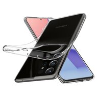 Spigen Liquid Crystal Galaxy S21 Ultra hoesje Transparant