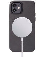 Decoded Leather MagSafe backcover iPhone 12 mini hoesje Zwart