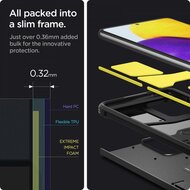 Spigen Tough Armor Galaxy A72 hoesje Zwart