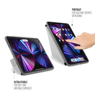 Pipetto Origami TPU iPad Pro 2021 11 inch hoesje Grijs