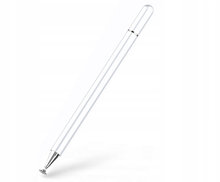 TechProtection aluminium 2 in 1 tablet stylus Wit