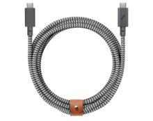 Native Union Belt Pro USB-C naar USB-C kabel Zebra