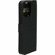 Mobiparts Saffiano Wallet iPhone 13 Pro hoesje Zwart
