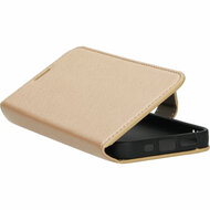 Mobiparts Saffiano Wallet iPhone 13 Pro hoesje Koper