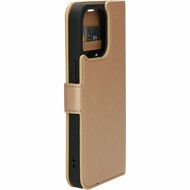 Mobiparts Saffiano Wallet iPhone 13 Pro hoesje Koper