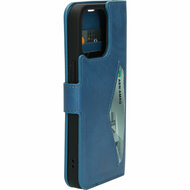 Mobiparts Classic Wallet iPhone 13 Pro Max hoesje Blauw