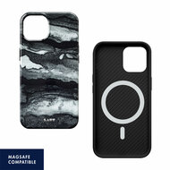 LAUT Huex Ink MagSafe iPhone 13 hoesje Zwart