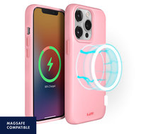 LAUT Huex Pastels MagSafe iPhone 13 Pro Max hoesje Roze