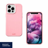 LAUT Huex Pastels MagSafe iPhone 13 Pro Max hoesje Roze