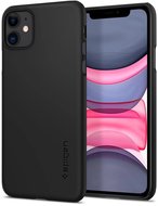 Spigen Thin Fit iPhone 11 hoesje Zwart