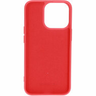 Mobiparts Silicone iPhone 13 Pro hoesje Rood