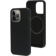 Mobiparts Silicone MagSafe iPhone 13 Pro hoesje Zwart