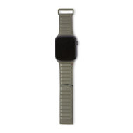 Decoded Traction Leather Apple Watch 41 / 40 mm bandje Groen