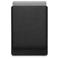 Woolnut Leather sleeve MacBook Pro 14 inch hoesje Zwart