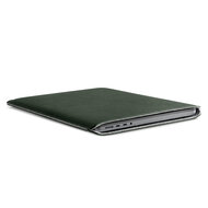 Woolnut Leather sleeve MacBook Pro 14 inch hoesje Groen