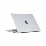 TechProtection Hardshell MacBook Pro 16 inch 2021 Transparant