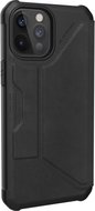 UAG Metropolis Leather iPhone 12 Pro Max hoesje Zwart