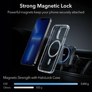 ESR HaloLock Cryoboost MagSafe iPhone 13 / iPhone 12 draadloze oplader autohouder