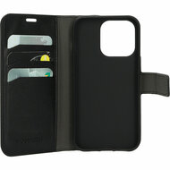 Mobiparts Classic Wallet iPhone 14 Pro hoesje zwart