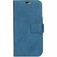 Mobiparts Classic Wallet iPhone 14 Pro hoesje blauw