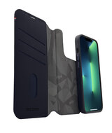Decoded leren 2 in 1&nbsp;Wallet iPhone 14 Pro Max hoesje blauw