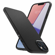 Spigen Liquid Air iPhone 14 hoesje zwart