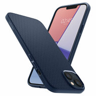 Spigen Liquid Air iPhone 14 hoesje navy