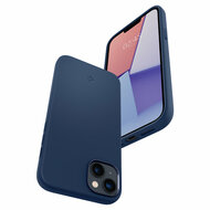 Spigen Silicone Fit MagSafe iPhone 14 hoesje navy