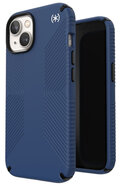 Speck Presidio 2 Grip MagSafe iPhone 14 Plus hoesje blauw
