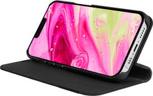 LAUT Prestige Folio iPhone 14 Plus hoesje zwart 