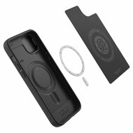 Spigen Optik Armor MagSafe iPhone 14 hoesje zwart