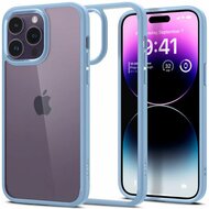 Spigen Crystal Hybrid iPhone 14 Pro Max hoesje blauw