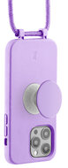 Just Elegance PopGrip iPhone 14 Pro hoesje met draagkoord lavendel
