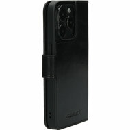 Mobiparts Excellent Wallet iPhone 14 Pro hoesje zwart