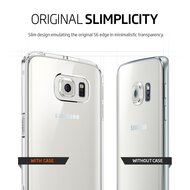 Spigen Ultra Hybrid case Galaxy S6 Edge Crystal Clear