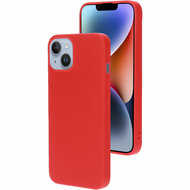 Mobiparts Silicone iPhone 14 hoesje rood