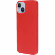 Mobiparts Silicone iPhone 14 hoesje rood