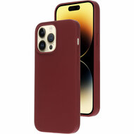 Mobiparts Silicone iPhone 14 Pro Max hoesje plum