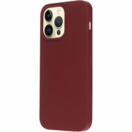 Mobiparts Silicone iPhone 14 Pro Max hoesje plum
