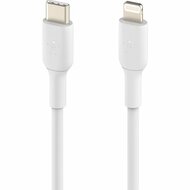 Belkin BoostCharge Lightning USB-C kabel 1 meter Wit