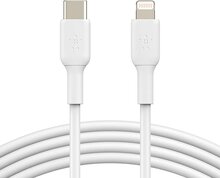 Belkin BoostCharge Lightning USB-C kabel 1 meter Wit