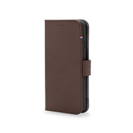 Decoded Leather 2 in 1 Wallet iPhone SE 2022 / 2020 hoesje bruin